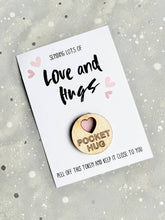 Load image into Gallery viewer, Sending Love and Hugs Pocket Positivity &amp; Mental Health Gift