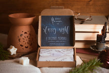 Load image into Gallery viewer, Starry Night - A Box of Christmas Star Wax Melts / Winter