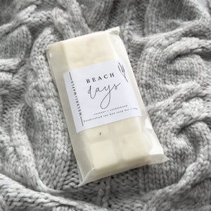 Beach Days Scented Snap Bar Wax Melt