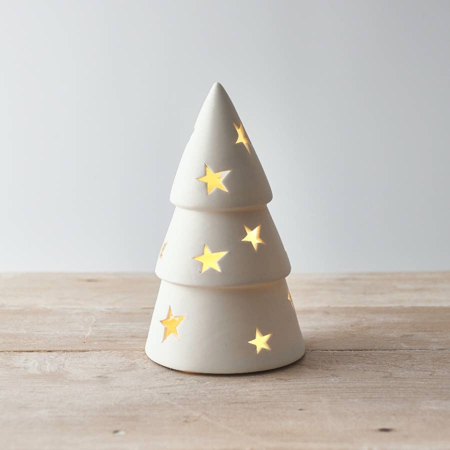 Star Ceramic Christmas Tree, 16cm