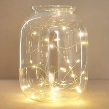 Load image into Gallery viewer, 30 Battery Powered Led Silver Wire String Lights