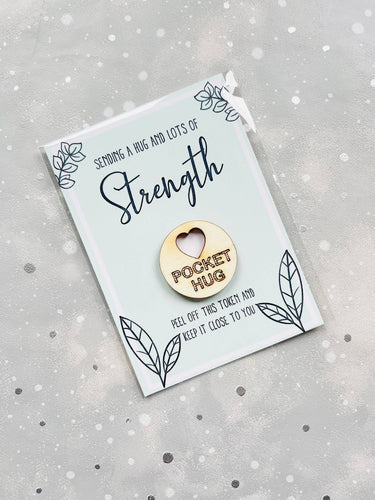 Strength Pocket Hug, Positivity & Mental Health Gift