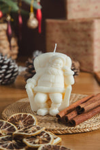 Load image into Gallery viewer, Santa Claus sleeping handmade candle decor | Soy wax