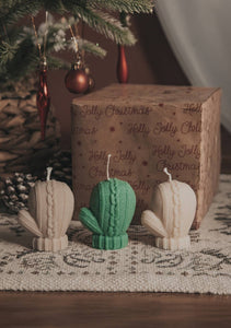 Christmas Glove Candle | Soy wax | Winter decor