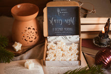 Load image into Gallery viewer, Starry Night - A Box of Christmas Star Wax Melts / Winter