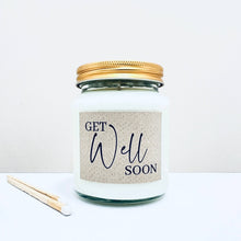 Load image into Gallery viewer, Get well soon handmade soy scented candle