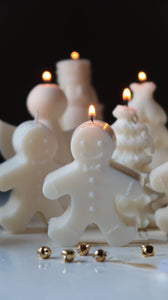 Gingerbread candle | Christmas decor | Winter 