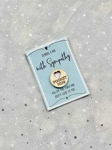 Sympathy Pocket Hug & Bereavement Token Gift