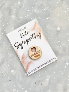 Sympathy Pocket Hug Token & Bereavement Gift