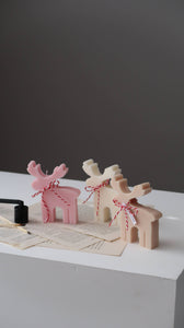 Reindeer candle | Elk candle | Christmas candle | Winter 