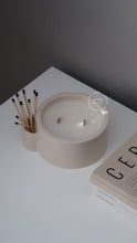 Load image into Gallery viewer, Spiced Orange wooden wick candle