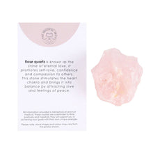 Load image into Gallery viewer, Rose Quartz Healing Rough Crystal