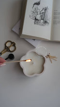 Load image into Gallery viewer, Flora - coconut wax candle in flower shaped jar - pre order