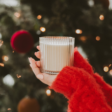 Load image into Gallery viewer, Sugar Cookies Soy Candle, Fluted Ribbed Jar