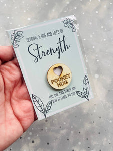 Strength Pocket Hug, Positivity & Mental Health Gift