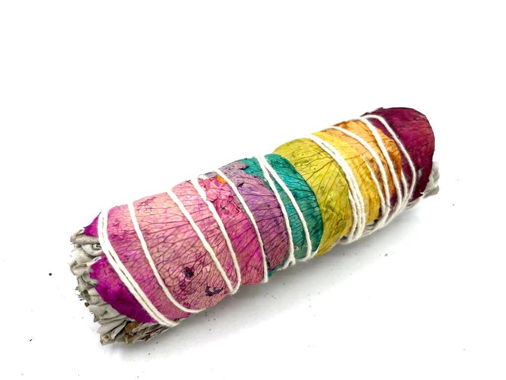 7 Chakras Rose Petals Sage 10 cm