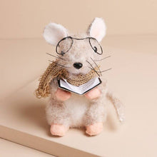 Load image into Gallery viewer, Christmas Carol Mouse Standing Decoration