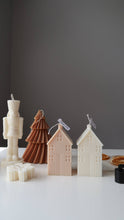 Load image into Gallery viewer, House candle 11x 5.5 x 5cm | Christmas / winter decor