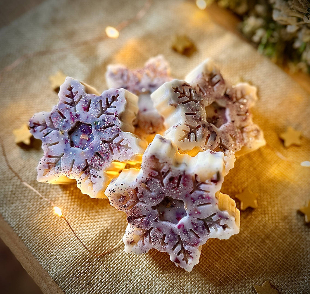 Frosted Wonder Rose Snowflake Wax Melt