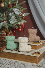 Load image into Gallery viewer, Christmas boot | Soy wax candle | Handmade