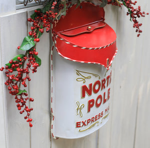 Santa Letter Box For Outside Christmas Decorations