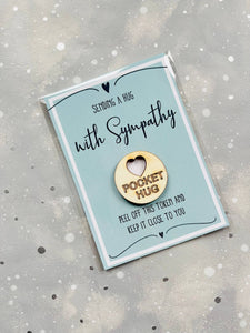 Sympathy Pocket Hug & Bereavement Token Gift