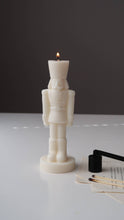 Load image into Gallery viewer, Nutcracker soy candle | Christmas decor | Winter decor 