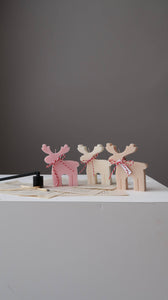 Reindeer candle | Elk candle | Christmas candle | Winter 