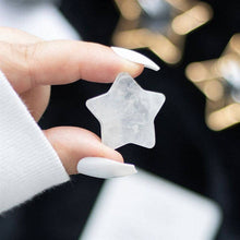 Load image into Gallery viewer, Clear Quartz Crystal Star in a Bag