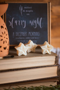 Starry Night - A Box of Christmas Star Wax Melts / Winter