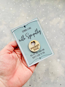 Sympathy Pocket Hug & Bereavement Token Gift