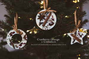 Christmas Scented Tree Decorations