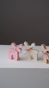 Reindeer candle | Elk candle | Christmas candle | Winter 