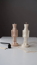 Load image into Gallery viewer, Nutcracker soy candle | Christmas decor | Winter decor 