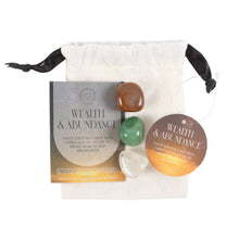 Load image into Gallery viewer, Wealth &amp; Abundance Healing Crystal Set