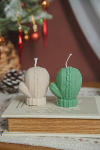 Christmas Glove Candle | Soy wax | Winter decor