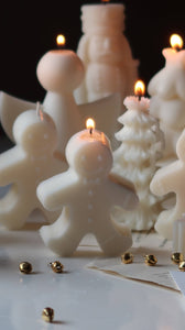 Gingerbread candle | Christmas decor | Winter 