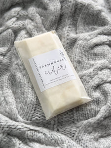 Farmhouse Cider Scented Snap Bar Soy Wax Melt