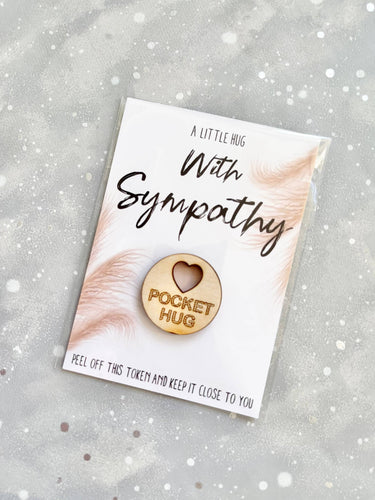 Sympathy Pocket Hug Token & Bereavement Gift