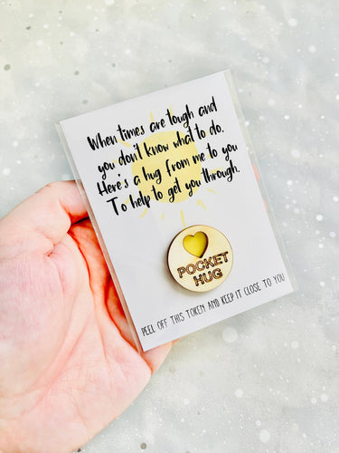 Pocket Hug Positivity & Mental Health Cheer-Up Gift