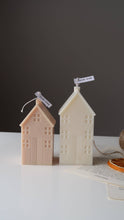 Load image into Gallery viewer, House candle 11x 5.5 x 5cm | Christmas / winter decor