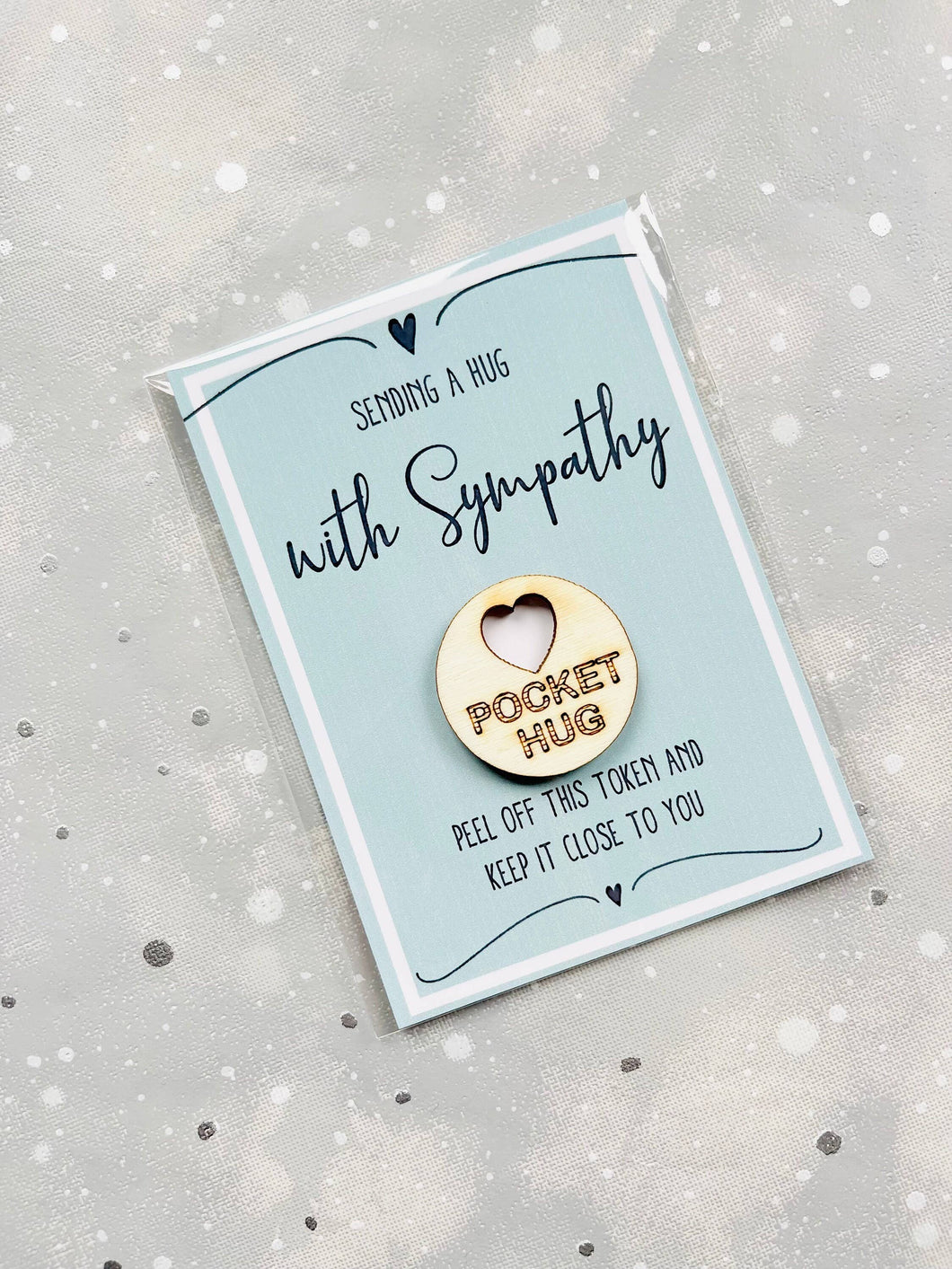 Sympathy Pocket Hug & Bereavement Token Gift