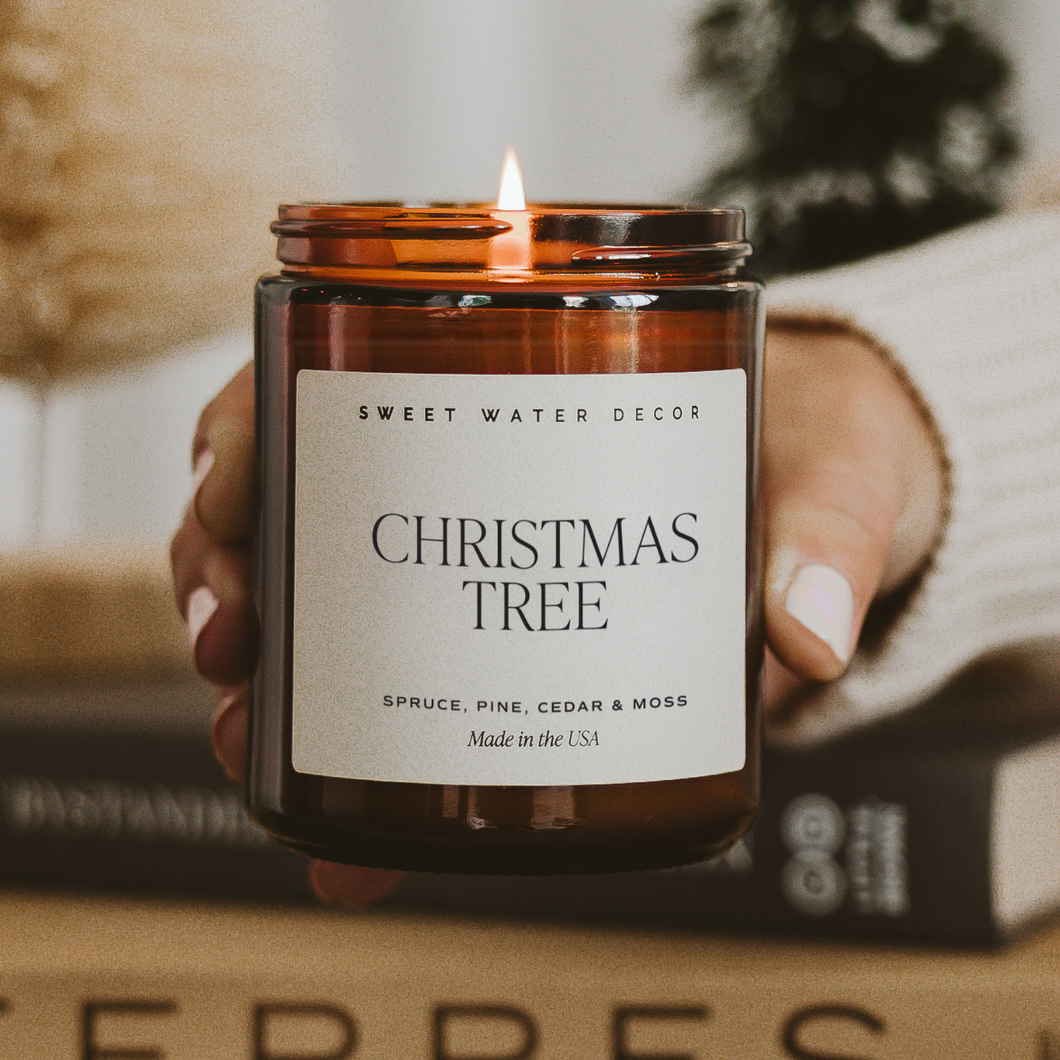 Christmas Tree Soy Candle