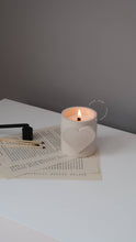 Load image into Gallery viewer, Heart shaped candle | custom coconut wax candle - pre order