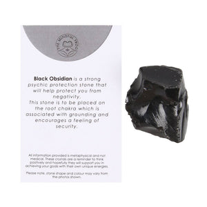 Black Obsidian Healing Rough Crystal