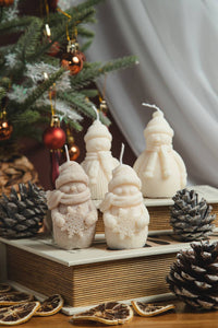 Snowman Soy Wax Candle