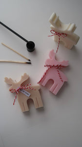 Reindeer candle | Elk candle | Christmas candle | Winter 